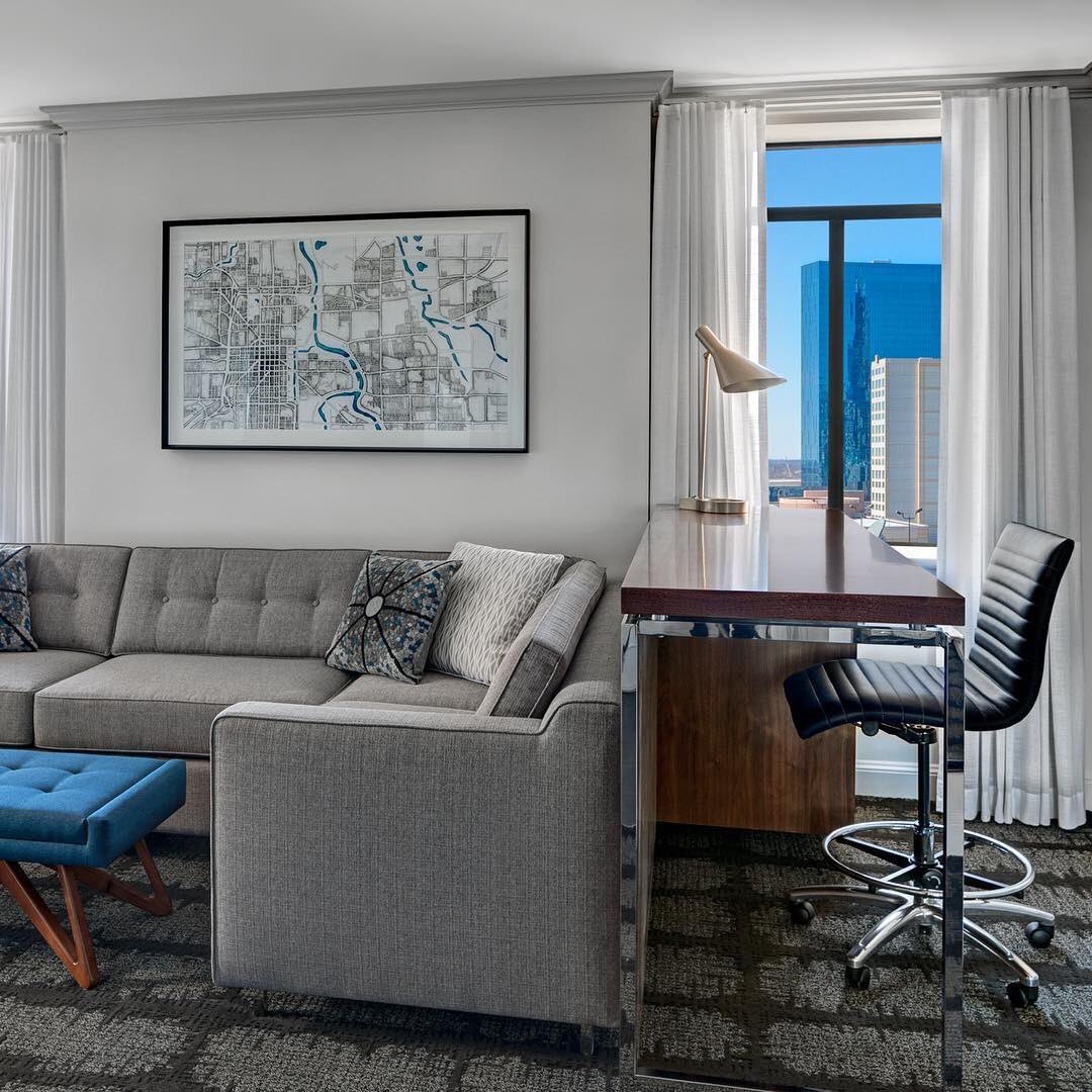 Midweek #Indy views don't get better. lemeridienindianapolis.com