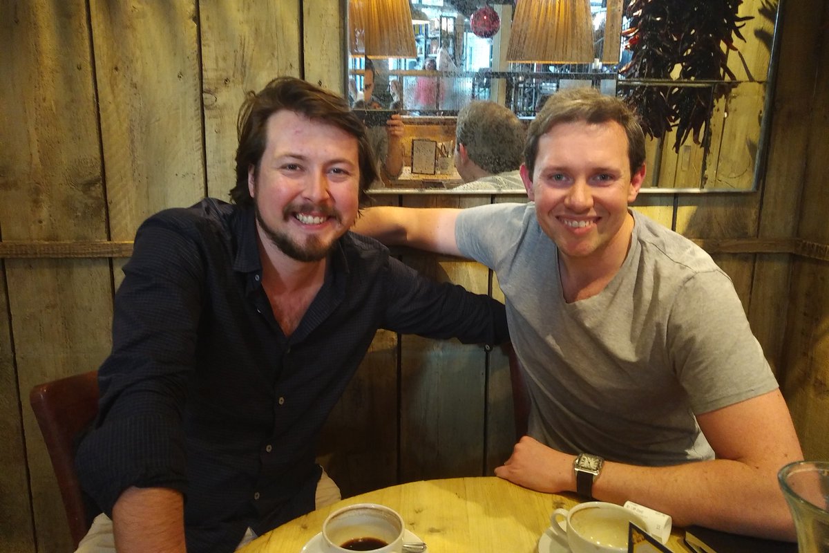 Brilliant to catch up with <a href="/DevanHughes/">Devan Hughes</a> CEO of <a href="/Buymie_IRE/">Buymie</a> facinating grocery delivery business also raising on <a href="/Crowdcube/">Crowdcube</a> along with @openforvintage 

Check out crowdcube.com/buymie &amp; crowdcube.com/openforvintage to discover more. 

 #crowdfunding #retailtech