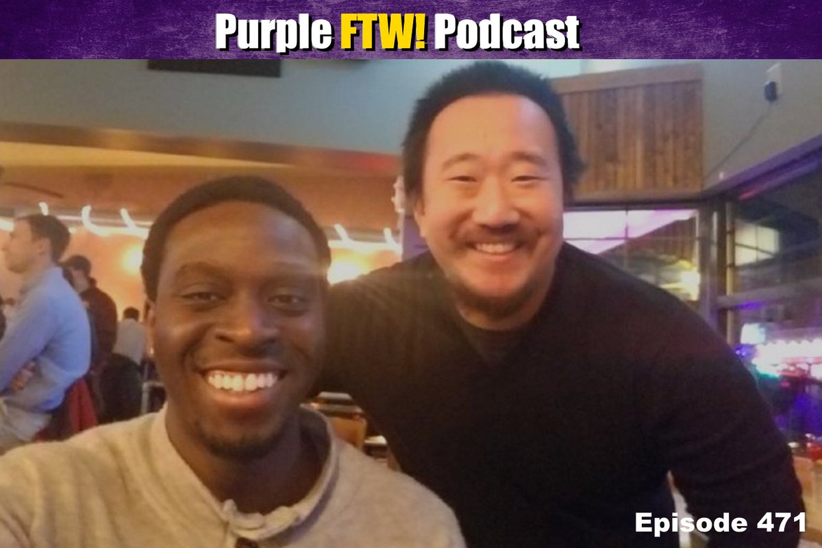 PodcastOneMN's tweet photo. Join @PurpleForTheWin #podcast &amp; @saxyprince at the Blue Door Pub to talk about the MN Fightin' #Vikings being in the 1-seed + MORE!

Listen here: https://t.co/QKanjJiADw https://t.co/70rk6jGSir