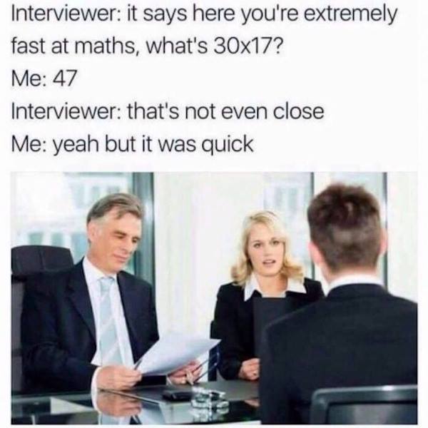 MensHumor's tweet photo. Two plus two is four minus one is three quick maths https://t.co/WT0wwLFHxw