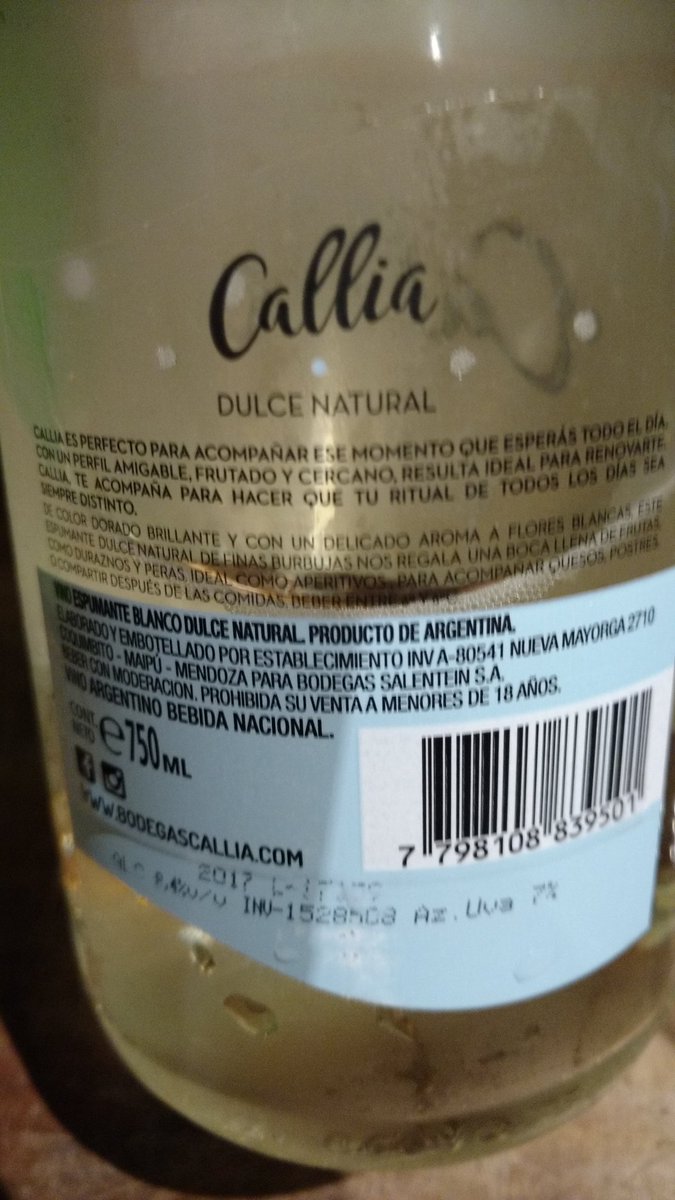#burbuhack interesante dulce de <a href="/BodegasCallia/">Bodegas Callia</a> Buena opción para los que no son fan del estilo y una RPC inmejorable <a href="/AchaClub/">Acha Club</a>