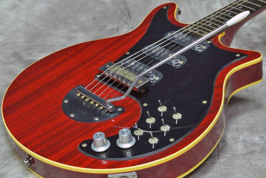 Grecoから英国のロック・バンドQueenのギタリスト、ブライアン・メイの