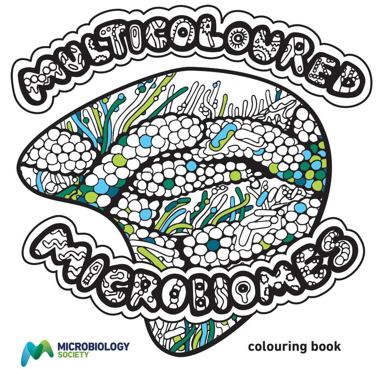 MicrobioSoc's tweet photo. Stuck for secret Santa? Grab a copy of our colouring book Multicoloured Microbiomes for £5 here: https://t.co/mN1x8drHTM #MicroColouring https://t.co/4ArczICfWA