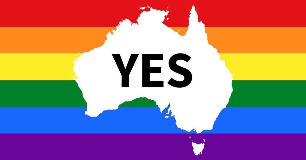 DrRonHolt's tweet image. Congrats #Australia for legalizing #MarriageEquality!!! The time for equal rights is always right now. We are filled with pride and joy!!
#LoveIsLove #SSM 
❤️🧡💛💚💙💜

@WipeHomophobia