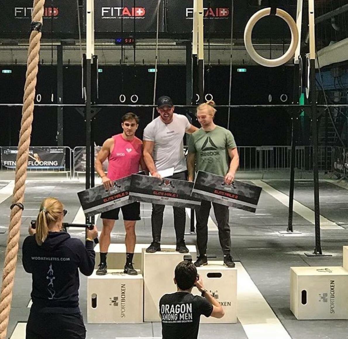Enhorabuena a @iamfermartin, integrante del equipo Wod Element, por quedar tercero en el @theamsterdamthrowdown 🙌🏽🥉🏆#teamwodelement