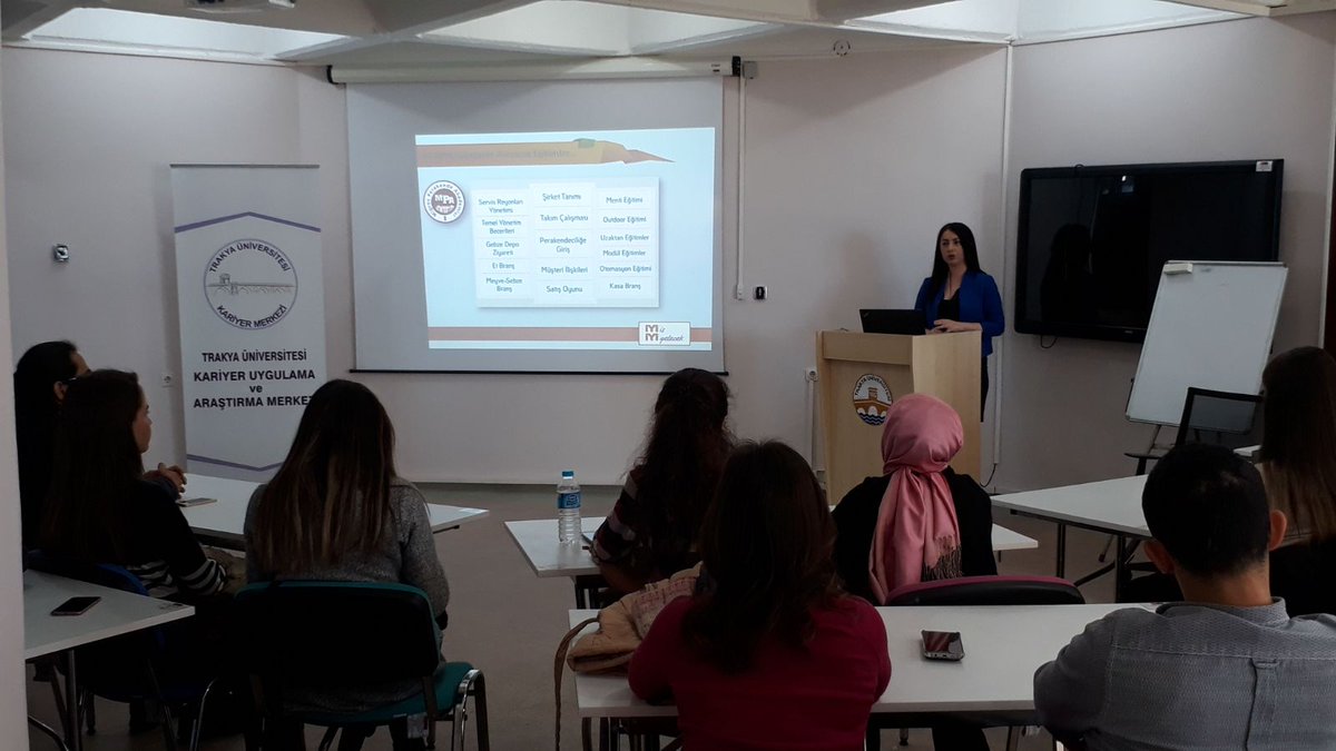 Topluluk olarak Migros yöneticilik programına katıldık.