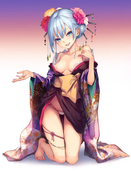 https://t.co/O0UV9fzCSz
12/16～開催の【ワニの湯けむり展】で、等身大パネルの若女将(紫音さん)を描かせていただきました。アクリルフィギュアになったり、昔のグッズの再販などもあるみたいです。よろしければ、おこしやす。 