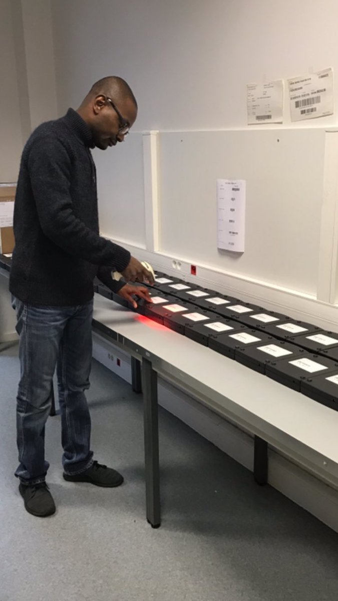 cm_solutys's tweet photo. Retour de #Location - 1250 Terminaux MC3090 - 230 Puits 4POS + Alim - 60 Chargeurs Batterie + Alim @ZebraTechnology. Félicitations à l’équipe “ Préparateur Technique “ de @Solutys @ep_solutys pour la réception, le pointage sans faille et la #traçabilité https://t.co/1xMyUAmmvd