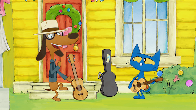 Pete the Cat (<a href="/JacobTremblay/">Jacob Tremblay</a>) Is Set for "A Groovy New Year" in This Exclusive Clip from Amazon <a href="/PrimeVideo/">Prime Video</a>'s Holiday Special bit.ly/2nINxWP