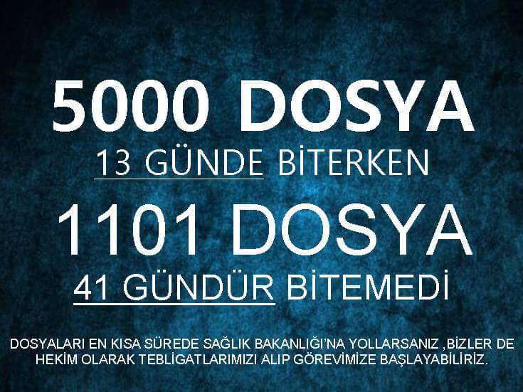 #DoktorlarİçinTopluTebligat
...