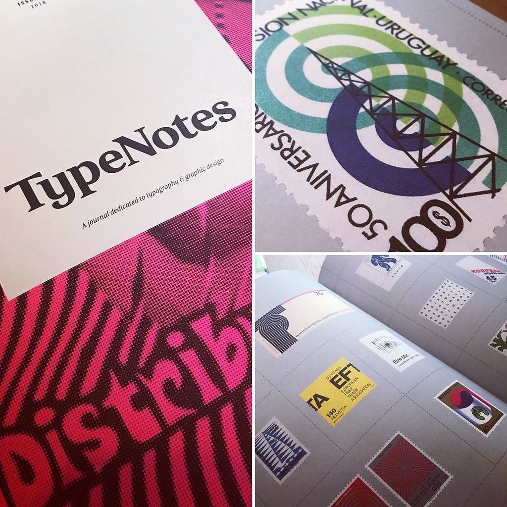EleyDesigns's tweet photo. New edition of TypeNotes arrived today and there is an article all about Stamp Design - excited π!! #typenotes #fontsmith #stampdesign #mintneverhinged #eleylovesdesign https://t.co/xRaTdQWdX3 https://t.co/XsYAtRj6zC
