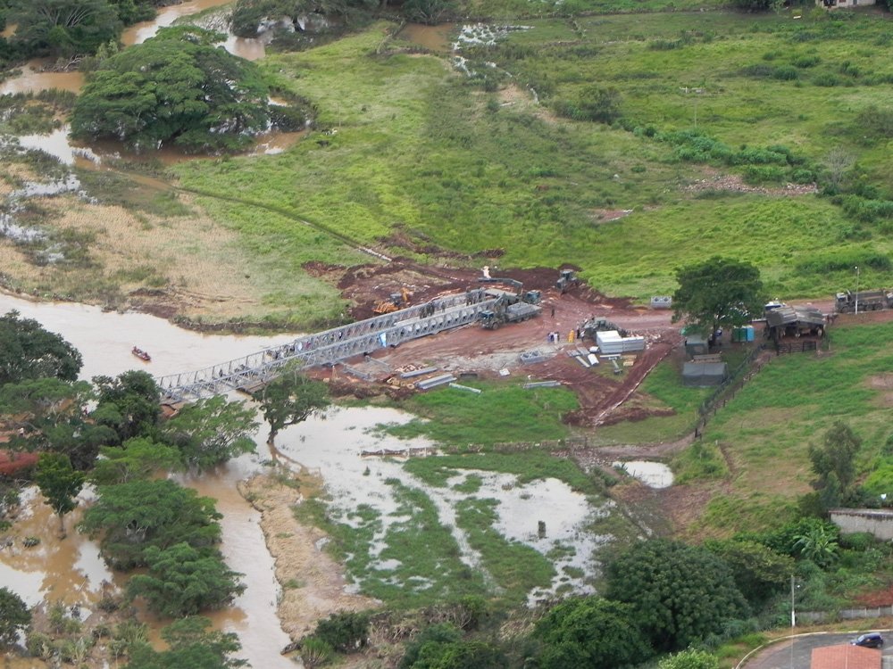 MabeyBridge's tweet photo. Our image of the day shows a Mabey Logistic Support Bridge that was installed by the Brazilian Army in Rio das Pedras.
Learn how Mabey's bridging capabilities have helped to reconnect communities across the world at #CDEMA2017
@cdemacu #CDMconference2017 #CDM2017 #CDM17 https://t.co/hTqW9ZNUkk