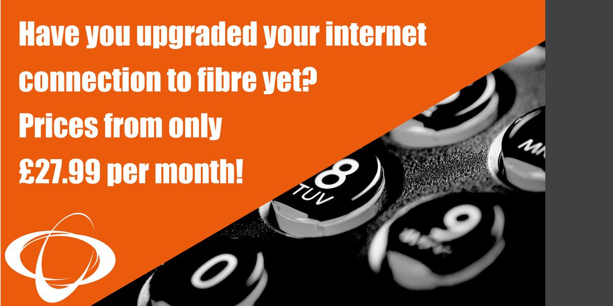 CobusLtd's tweet photo. Cobus can now upgrade your internet connectivity to fibre. Get faster speeds for your business. Prices from only ยฃ27.99 per month
#Fibrestream
Call 01482 225666 today https://t.co/TD6syxYYLn