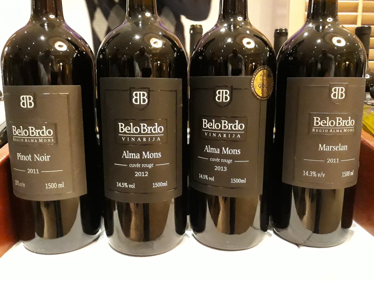 FruskaGoraWines's tweet photo. Great magnums from @belobrdo1 - #AlmaMons at #WineMasters just before the two days of 2017 @SalonVinaHyatt 🍷
#wine #FruškaGora #Serbia https://t.co/P6CwNpJFnq