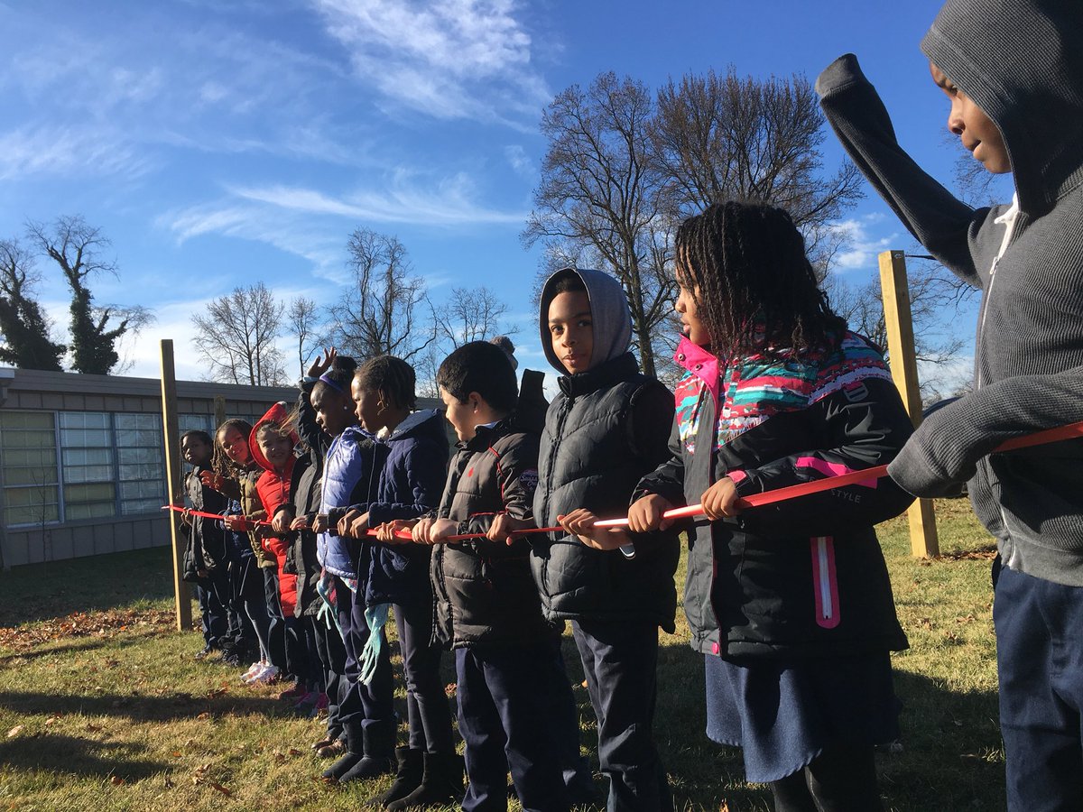 anacostiaws's tweet photo. Ribbon cutting of new outdoor learning space @capitolheightse @pgcps @PGCSprout @NDCMaryland @SchmidtCenter #TreatingandTeaching https://t.co/Q1XuGvKO3U