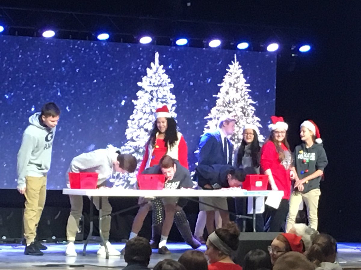 gcaramsms's tweet photo. An fun morning in MS Christmas chapel concluded with an excellent message from Mr. Tim Holland. #gcachapel #gcaramsms https://t.co/f5VtKf2bTF