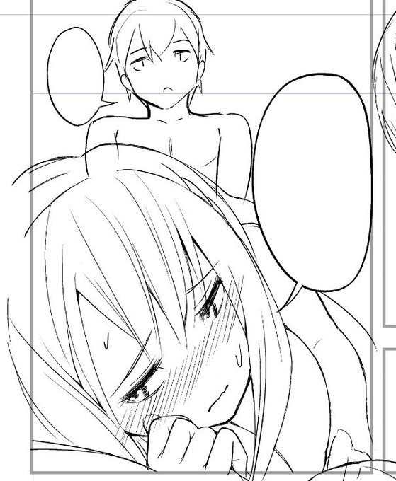 【同人誌制作日記】
線画中心に作業しました
画像のコマは自分の中ではお気に入り
#R18 #同人 #C93 #妹さえいればいい 