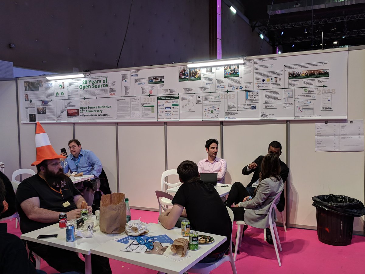 webmink's tweet image. This timeline of the history of open source was created for #OSSPARIS17 by @OpenSourceOrg - soon you&apos;ll be able to make your own too...
