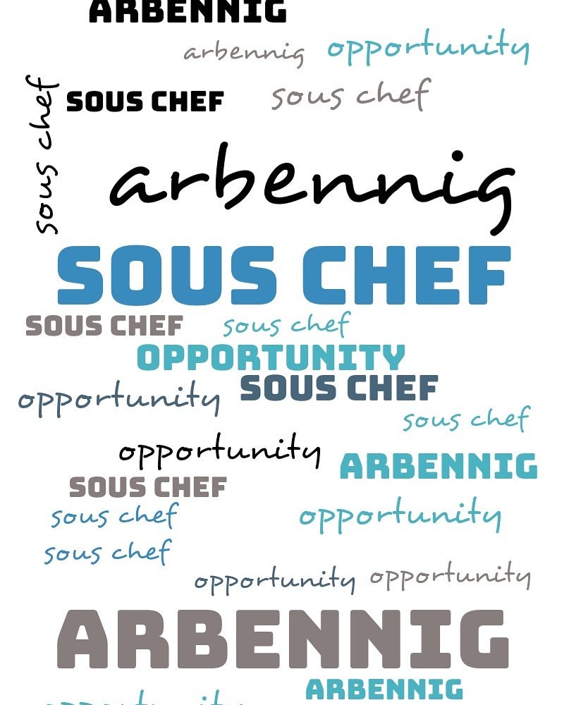 Sous Chef wanted, big things planned for 2018 @ArbennigCardiff @ArbennigE great salary, 5 days &amp; only 3 nights a week. Please please please RT #ThankYou