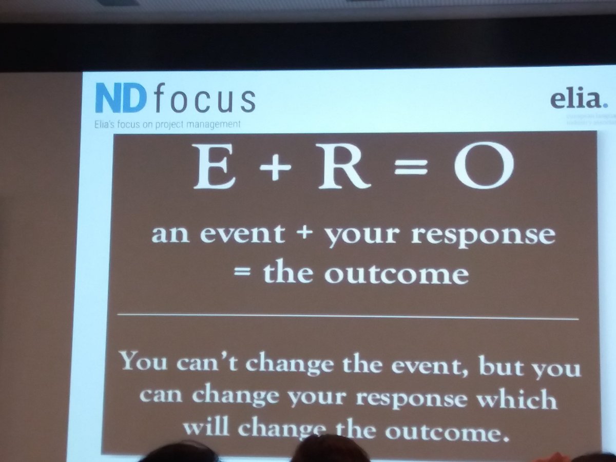 CaroLasnier's tweet photo. Taking control of your reactions #minfdulness #eliandfocus https://t.co/iE5rUMR4Z8
