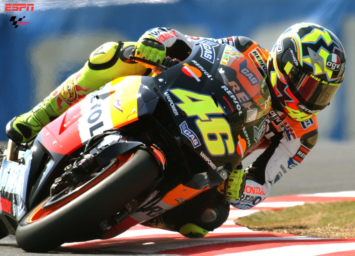 MotoGP_ESPN's tweet photo. #MotoGPxESPN #TBT ¡Cuando @ValeYellow46 defendía los colores de Honda! https://t.co/EQXkvH0YYn