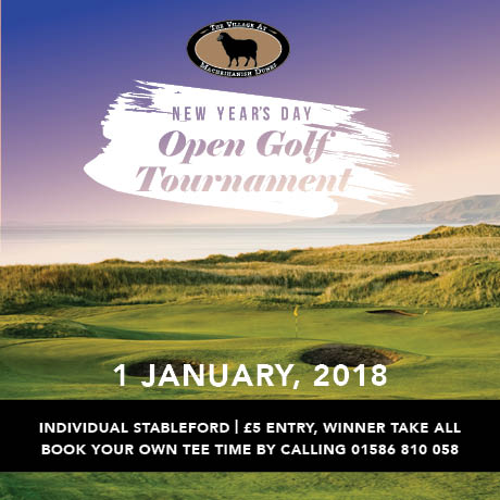 A wee competition to get your 2018 started off right. 😉 Give us a call to book your tee time: 01586 810 058.