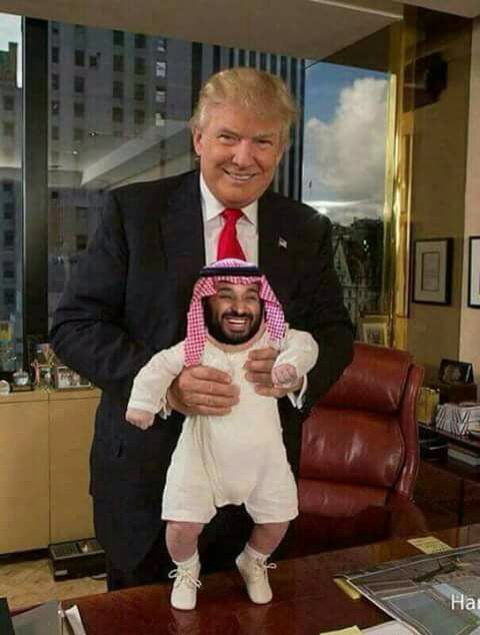 ياللعارياللعارهل انتم عرب
هل انتم رجال
لقدبعتم ماتبقى لكم من شرف وكرامه لترامب عدوالإنسانيه والإسلام والعروبه
تبالكم