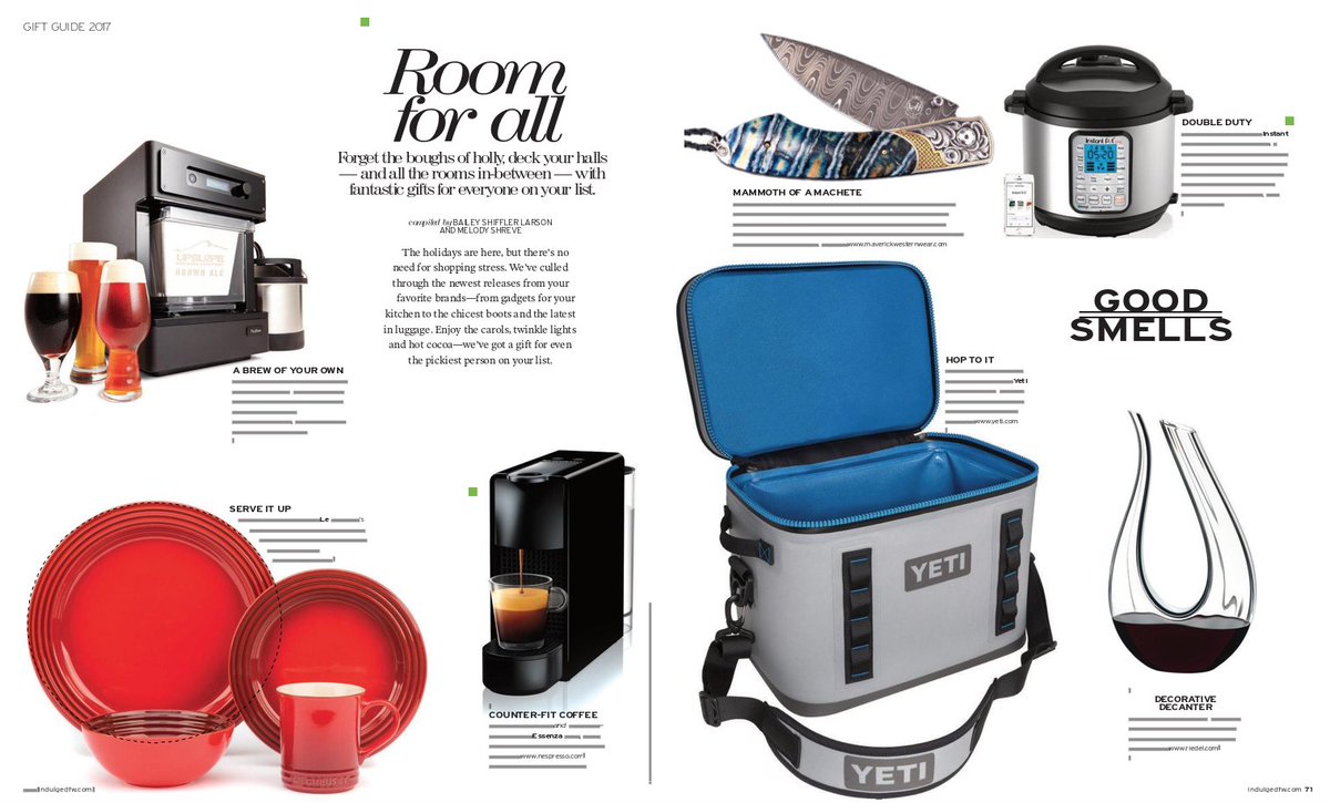 Need more ideas for #gifts for those on your list? Check out our 2017 holiday gift guide for a roundup of lavish and couture gifts:  bit.ly/2zYe8AA #HolidayGiftGuide #giftidea #giftguide #indulge