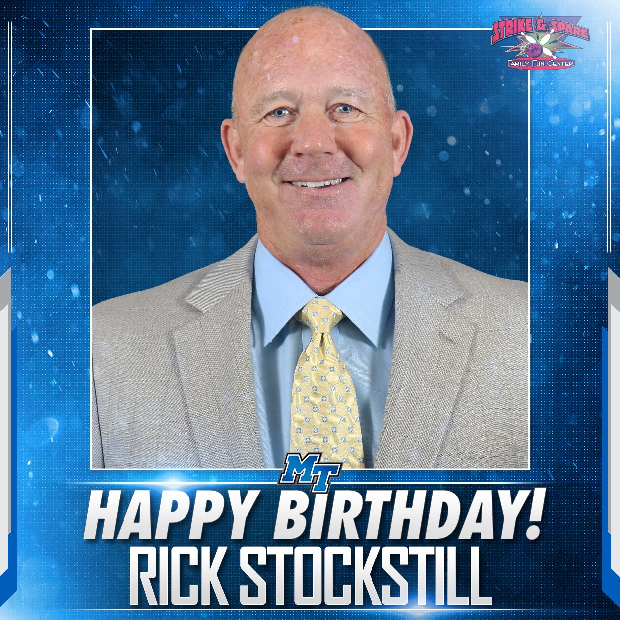 To wish HC Rick Stockstill a Happy Birthday! 