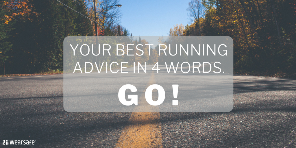 What's your advice? 

#ThursdayThoughts 
#Motivation
#RunChat