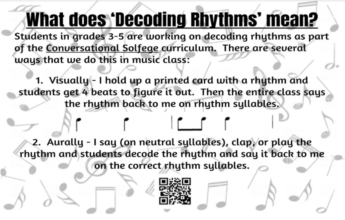 3-5 December 'Ask Me' Note #wpselemusic #TuBeArtful #syllablesarepower