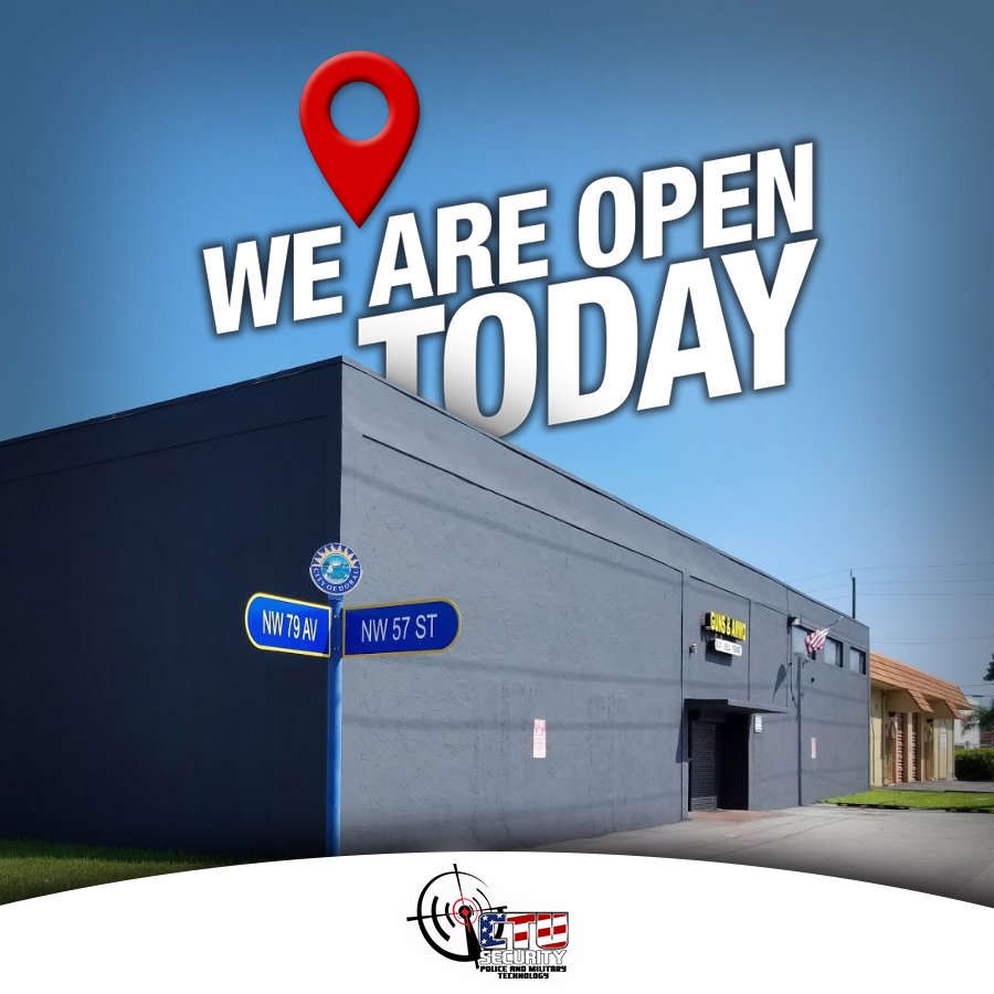 CTUSecurityUS's tweet photo. Visit Us Now! CTU Security A: 5625 NW 79th Ave Doral C: 3054568162 #srttactical #iprotectusa #uslawshield #floridagunshows #pewpew #florida #ccwp #cityofdoral https://t.co/YeuVqvHe3K