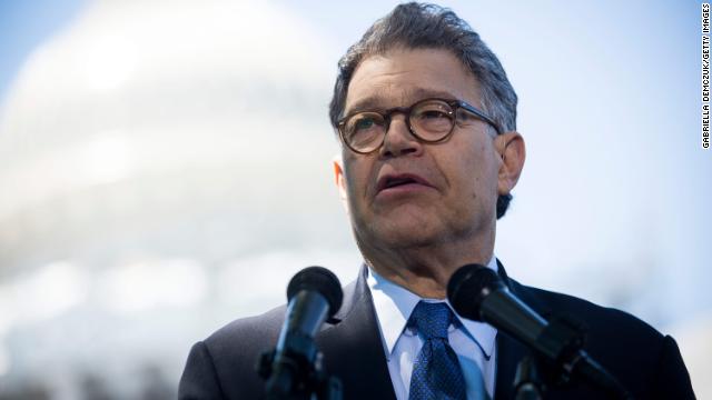 cnnbrk's tweet photo. Democratic Sen. Al Franken is resigning following allegations that he touched women inappropriately, sources say. He speaks soon on the Senate floor. https://t.co/znZSUM864k https://t.co/UiIxHonlxI