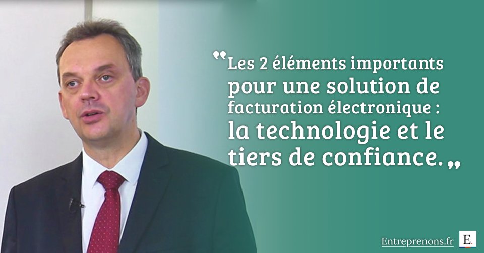entreprenons_fr's tweet photo. Jean Louis Glorian, président de la société Euro-Information Épithète, filiale de la société Euro_Information détenue par le Groupe Crédit Mutuel conseille les entrepreneurs pour choisir la bonne solution de #facturation =>  https://t.co/kxVHDgj0jW https://t.co/aDd6tzhxfF