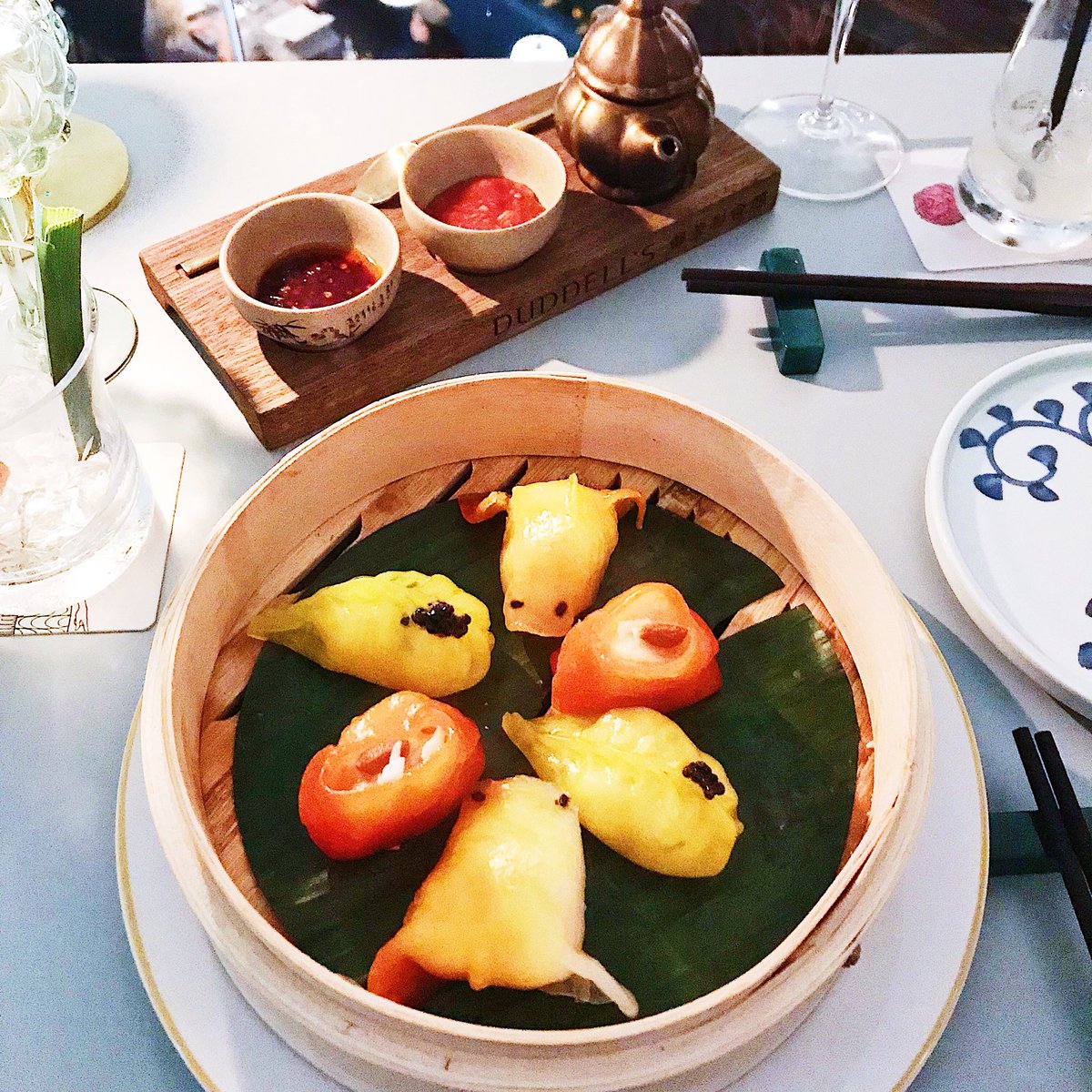 OriginalMindsIM's tweet photo. The Michelin started restaurant Duddells has just expanded from Hong King to the UK. We dined there last night and will be doing a review soon! We had the most amazing time and the customer service was 10/10!
#Duddells #DuddellsLondon #London #Restaurant #Food #FoodBloggers https://t.co/nSgvDDFEBL