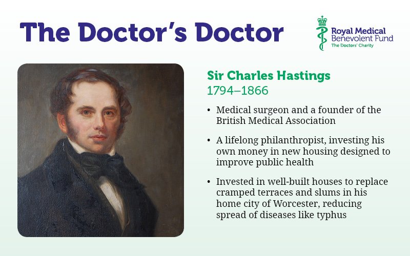 TheRMBF's tweet photo. #TheDoctorsDoctor celebrates 180 years of supporting the medical profession. Today's nominee: Sir Charles Hastings.
Read more, cast your vote, and tell us who you would nominate:
https://t.co/0mQDQ5ikWz https://t.co/DNas83mlYT