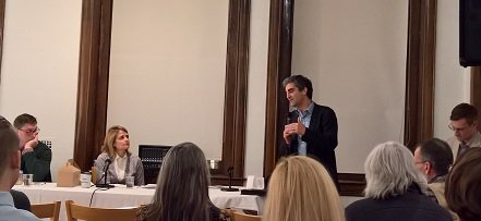 hkmerrittjr's tweet photo. Thank you to @LaunchVT #LetsTalkProgress event last night, It was lively and provided #VT Startup insight and wisdom. Great panel @ogee @MAMAVA @SocialSentinel @OhMDapp w/ @vtcairncross as a humorous moderator. @MiroBTV was there to start off the evening on a positive note. https://t.co/fccV36PvjB