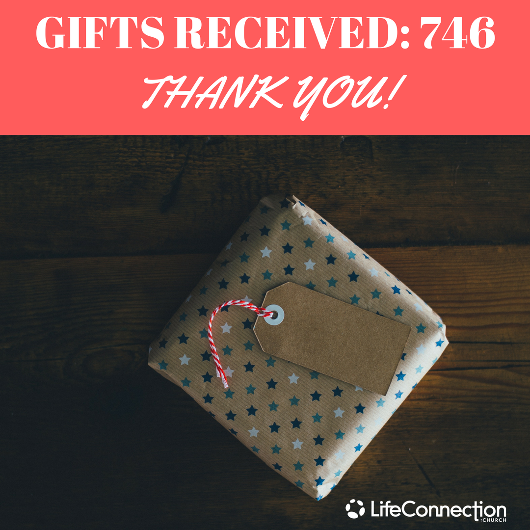 LifeCo's tweet photo. We've received 746 gifts for #AffordableChristmas. Thanks to all who've donated time, gifts, and/or money to empower and dignify local families through Affordable Christmas. We’re grateful for your generosity! #LifeCoKC https://t.co/PhW7pZ1WWs