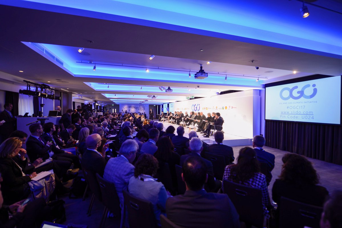 OGCInews's tweet photo. #TBT to #OGCI17 where we discussed the future of #energy - catch the video highlights here https://t.co/48343HEL3o https://t.co/FQAVdhQBj8