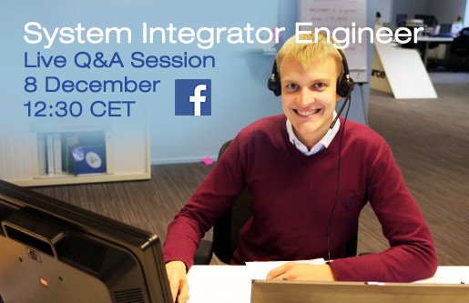 System Integrator Engineers - do you want to know more about this role ow.ly/XI6l30h4WrG at @AlphaNet4all ? We answer your questions live on Facebook! 💻 8 December at 12:30 on facebook.com/mynextcompany/