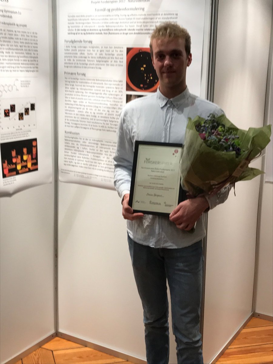 Igen en superelev fra Svendborg Gymnasium ned i Forskerspirer👏