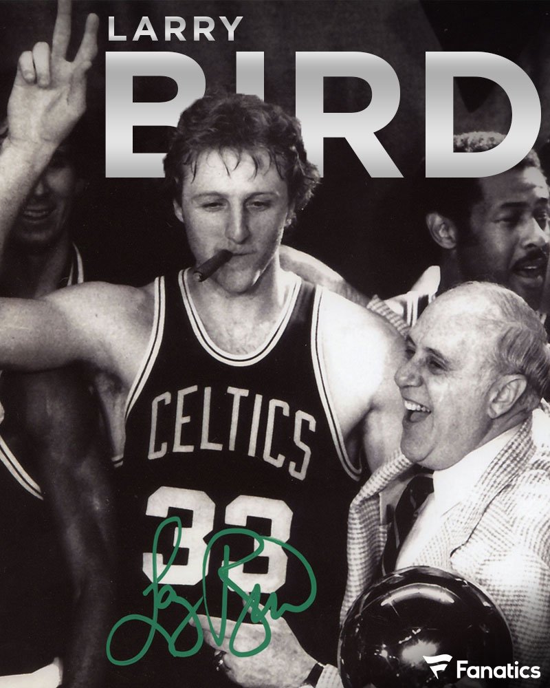 To wish a very happy birthday to Larry Bird!!      