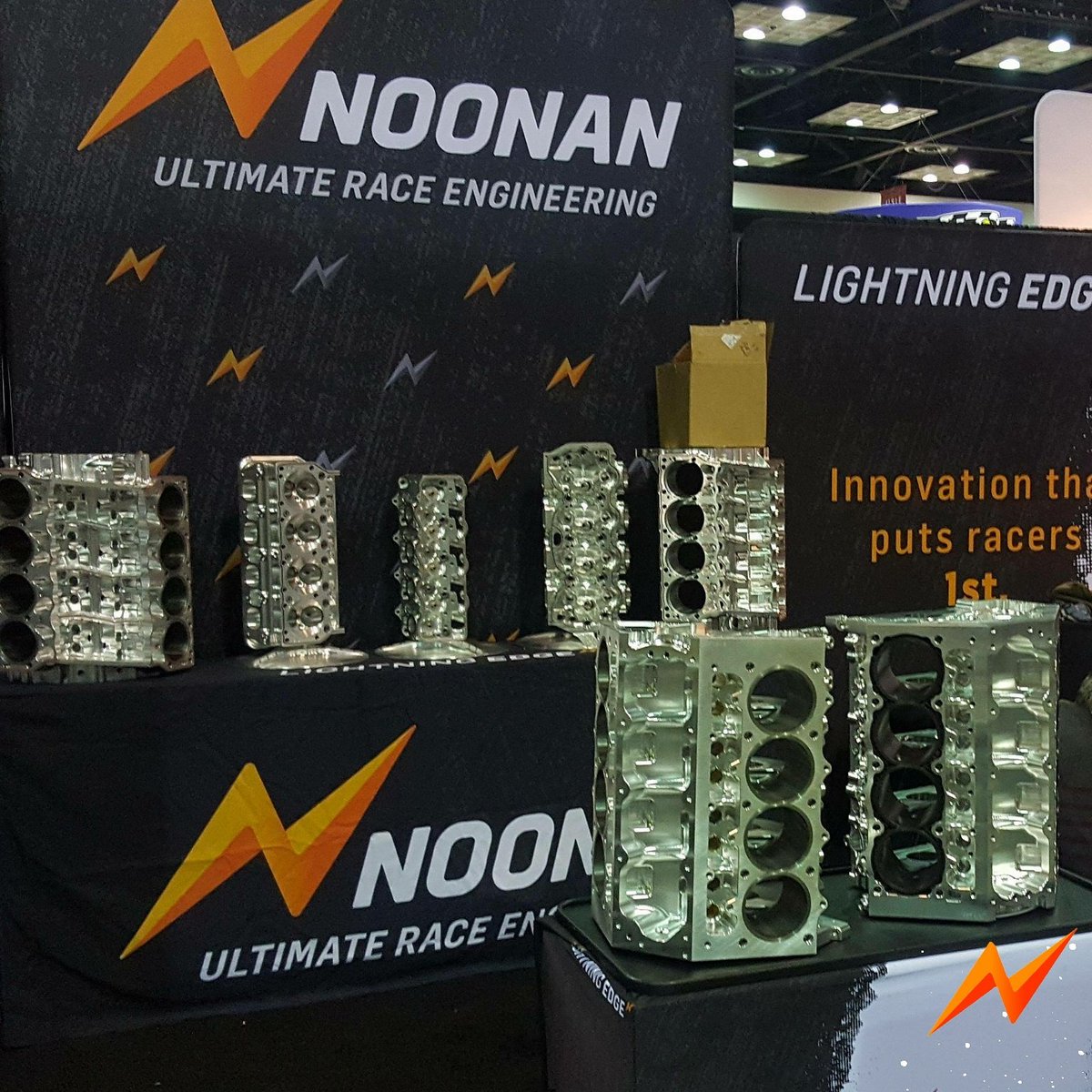NoonanRaceEng's tweet photo. Did somebody say #Bling? Our ⚡ Go Fast parts are now on show at the @prishow #PRI2017. https://t.co/jFjrpw1lI9