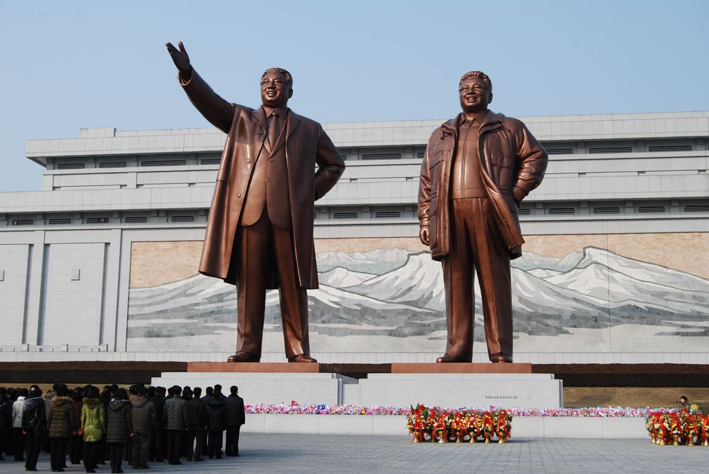 HolidayinDPRK's tweet photo. Wonder what these two would be thinking of the current escalations in the Korean Peninsula https://t.co/CdZATyYcZe