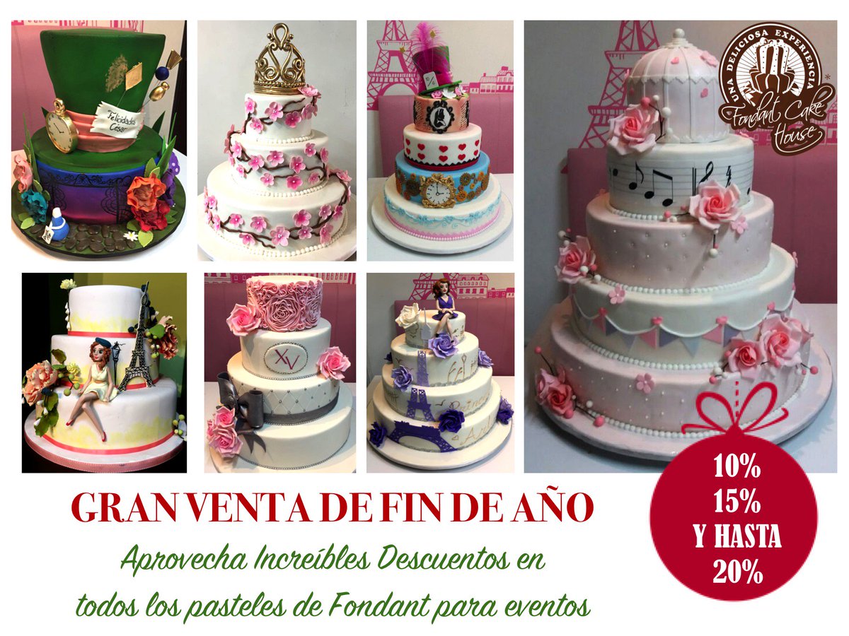 FondantCHouse's tweet photo. Aprovecha Increíbles Ofertas este mes en nuestra #GranVentaNavideña en todos los pasteles para eventos! Tenemos 10% 15% y hasta 20% de descuento! Aparta en diciembre y celebra en la fecha que quieras!
@FondantCHouse https://t.co/LcngoMmkFK