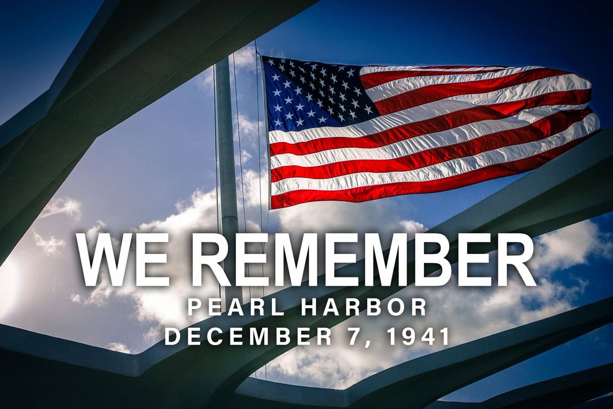 Today, with solemn gratitude, we recall the sacrifice of all on Oahu on December 7, 1941, especially those who gave their last full measure of devotion and their families. We pledge to uphold the Greatest Generation's legacy and honor their memory. #PearlHarbor76