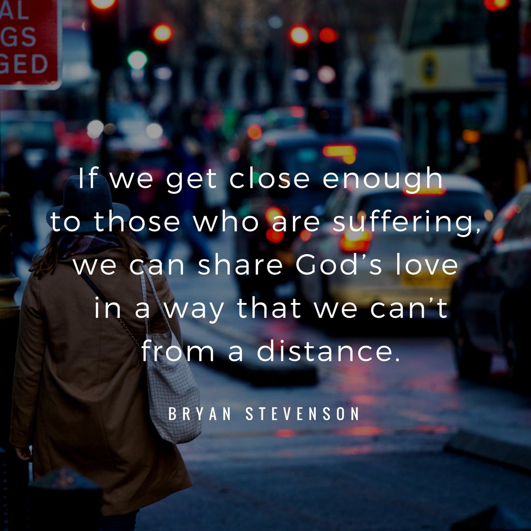 WillowCreekCL's tweet photo. If we get close enough to those who are suffering, we can share God’s love in a way that we can’t from a distance.
Bryan Stevenson
#WCLLoveLocal #LoveEveryoneAlways https://t.co/GSssMiB0af
