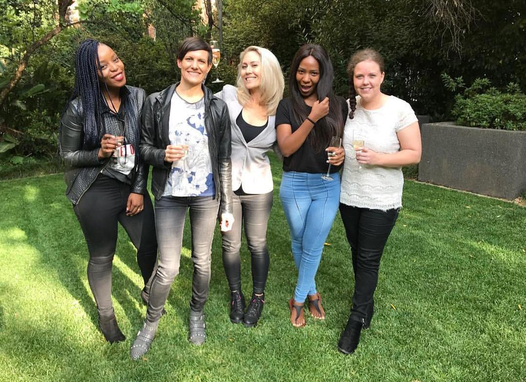 Our team #Morgan <a href="/Leozelle/">Leozelle Bekker</a> we love you guys #AllPowerBand #ElectricStrings Cheers to a great year!!