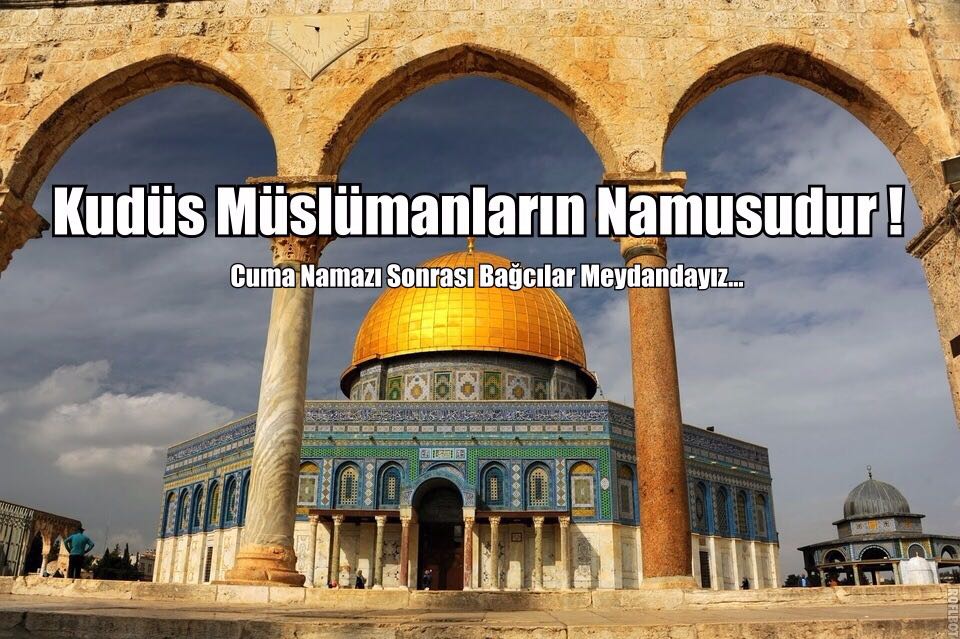 ABD'nin aymazlığına ve hukuka aykırı Kudüs kararına susmayacağız! İlçemizdeki öğrenciler adına; Meclis Başkanımız <a href="/MSemihSari/">Muhammet Semih Sarı</a> ,Cuma Namazı sonrası Bağcılar Meydan'da, ortak bildirimizi deklare edecektir. Tüm öğrenci kardeşlerimizi bekliyoruz.
#KudüseSahipÇık
#KudüsBağcılarSeninle