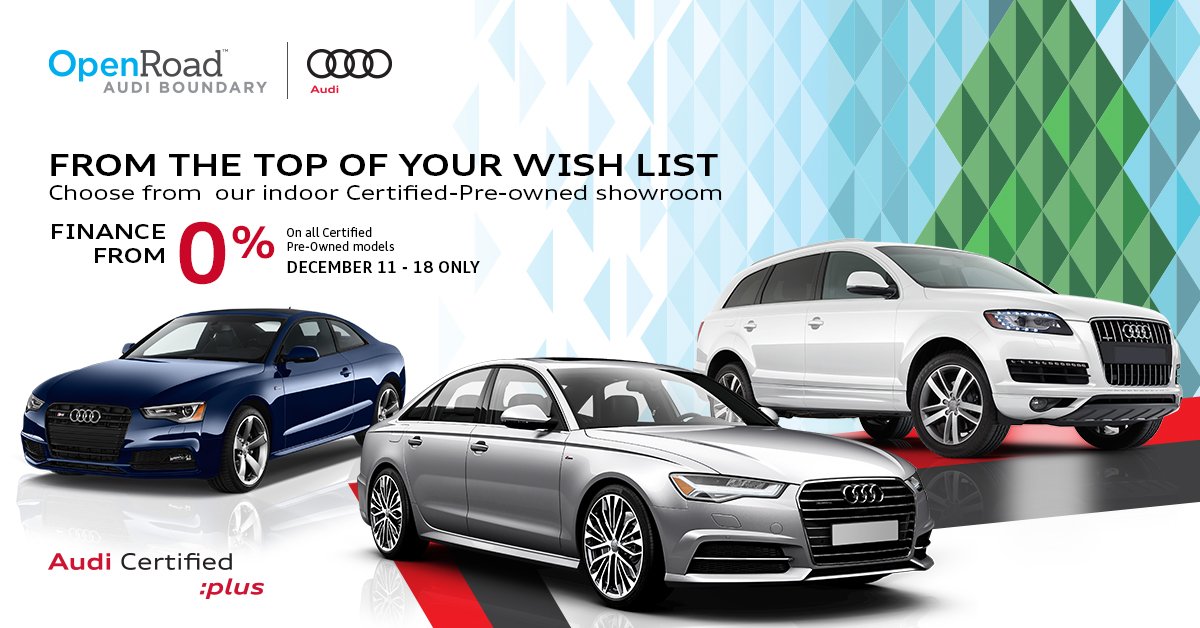 OpenRoad Audi tweet media